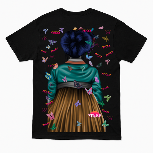 Geisha Summer Tee-Black